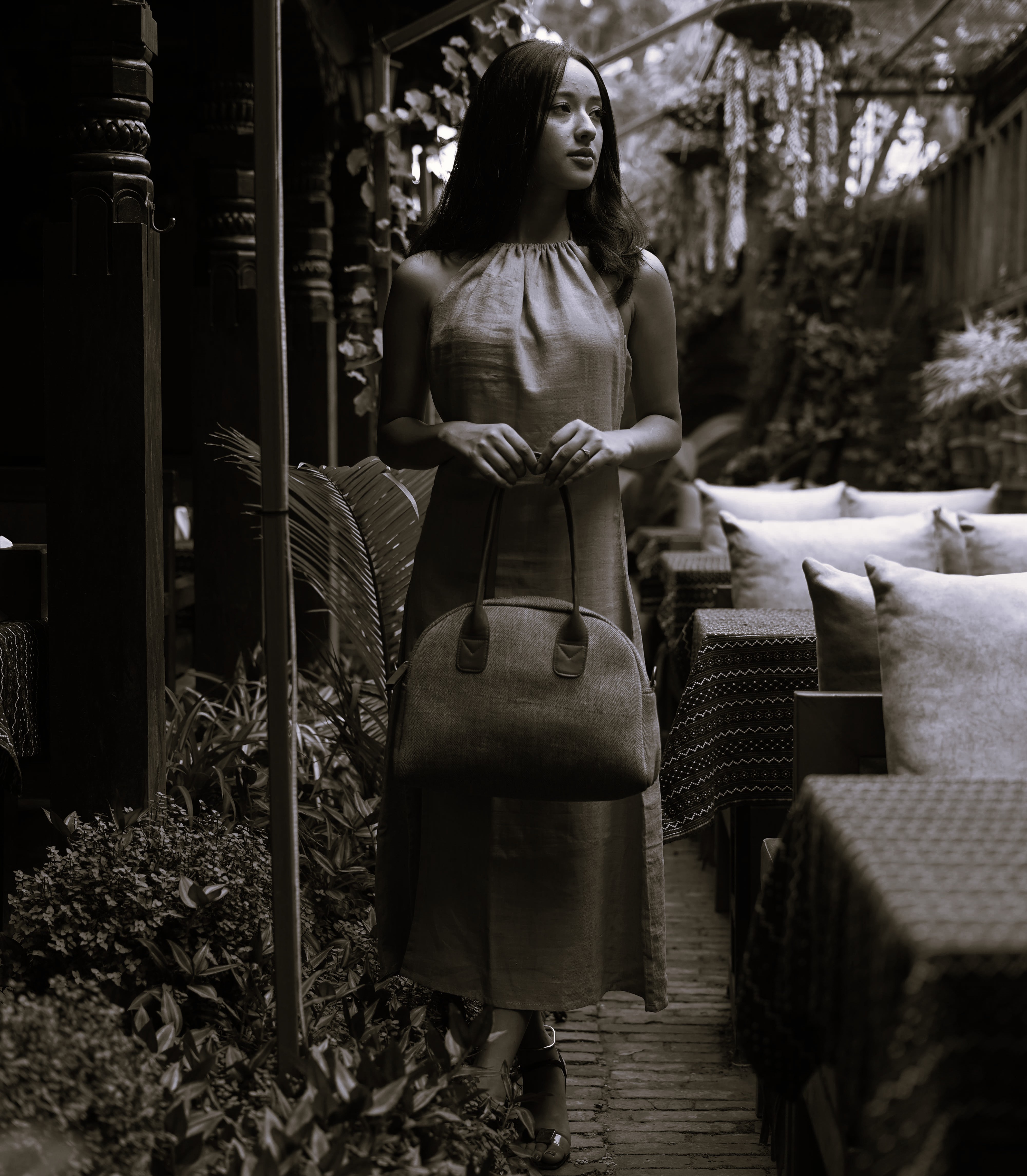 Variety of Crumenaa bags: tote, laptop, purse