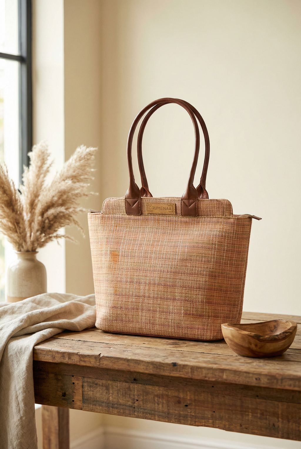 The Coastal Rattan Tote