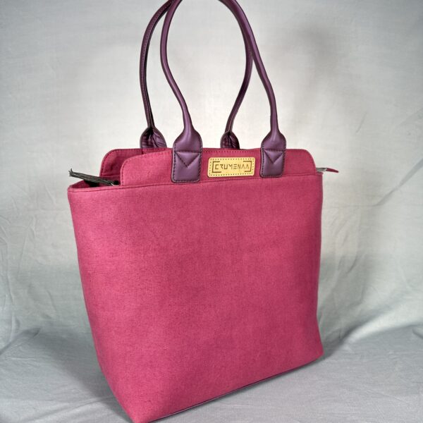 Your perfect pop of color mejanta tote.